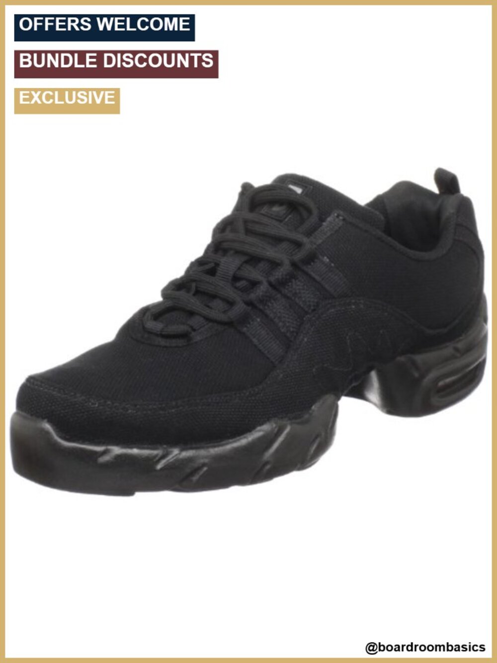 Women's Canvas Boost Split Sole Dance Sneaker